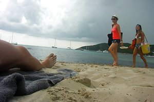 Strand reaktionen, teil 3 watch beim porno casting film